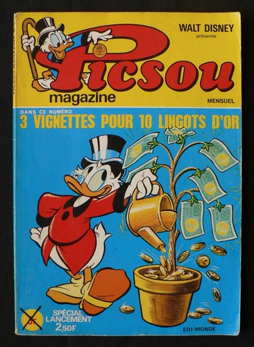 Picsou magazine walt - n°3,
