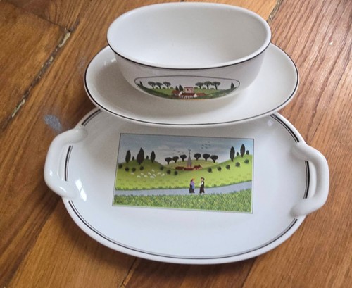 Grand plat ravier sauciere - plat,