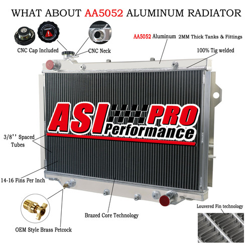 Row radiator for 98 - radiator,