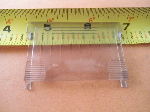 Slide plate - plate, (plastic)