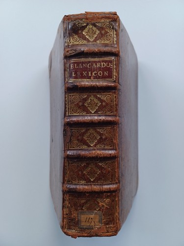 Blancardi lexicon medicum - s.,