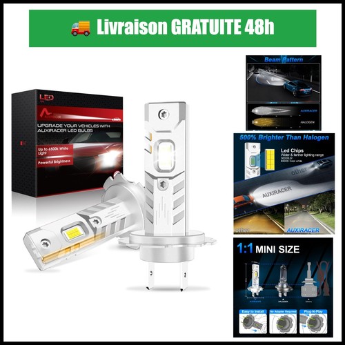 Ampoules led auxiracer 6500 - h7,