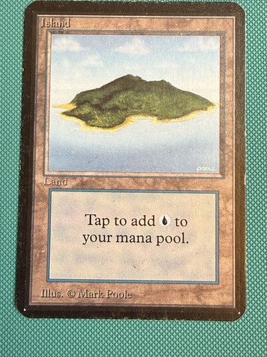 Mtg lea alpha island - mtg, —