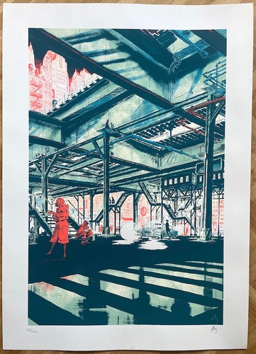 Sérigraphie pierre henry - sérigraphie, pierre-henry