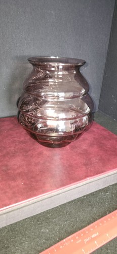 Doyen amethyst glass vase - doyen,