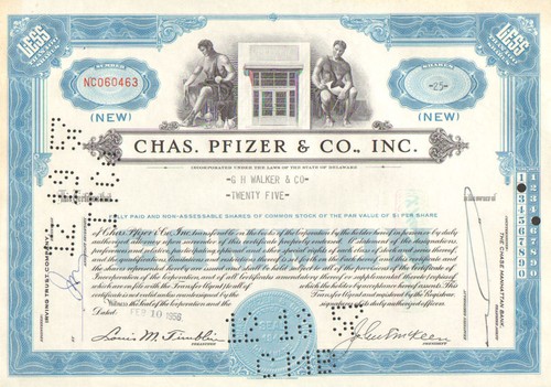 Chas pfizer inc - chas.,