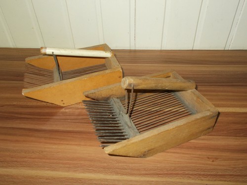 Outil ancien peigne - 2x,