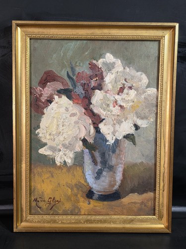 Tableau ancien huile nature - huile,
