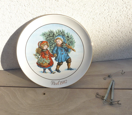 Assiette publicitaire noël - publicitaire,