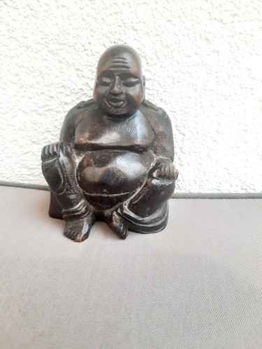 Bouddha porte bonheur - en, bois