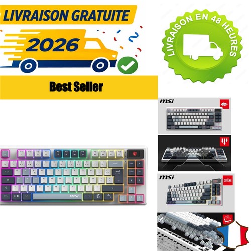 Clavier gaming msi - msi, forge