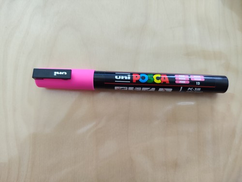 Marqueur posca rose - marqueur,