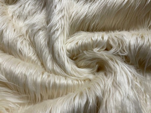 Tissu faux fausse fourrure - tissu,