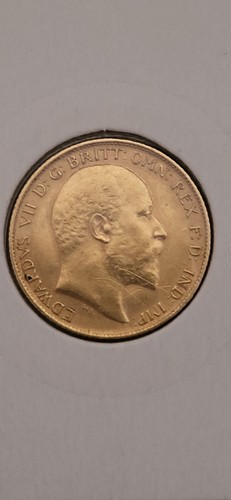1/2 SOUVERAIN 1908 - EDWARD