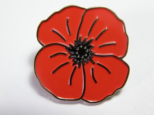Coquelicot poppy insigne - coquelicot,