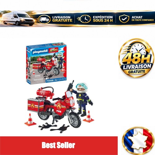 Playmobil 71466 pompier - playmobil, et