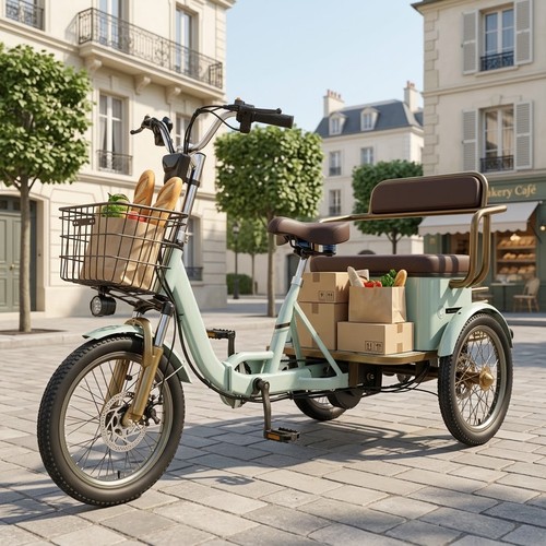 Tricycle électrique adulte - tricycle,