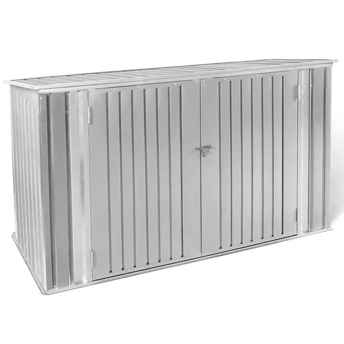 Abri jardin métal gris - jardin,