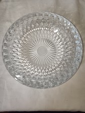 cendrier rond en cristal