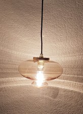 Suspension Vintage en verre