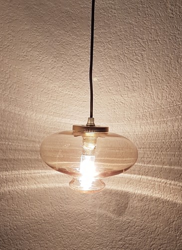 Suspension vintage verre - en,