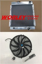 3row alloy radiator & 16" fan