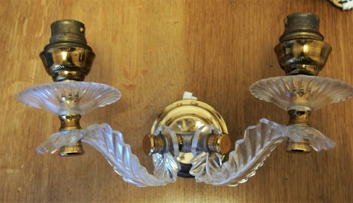 Paire appliques doubles - d'appliques,