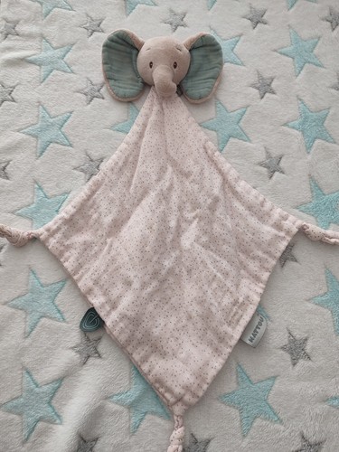Doudou lange éléphant luna - lange,