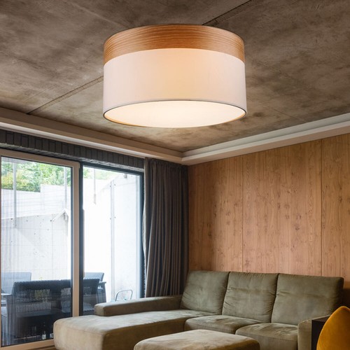 Bois plafonnier suspension - plafonnier,
