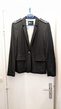 Veste blazer noir femme