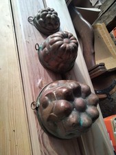 LOT DE 3 MOULES A GATEAU EN