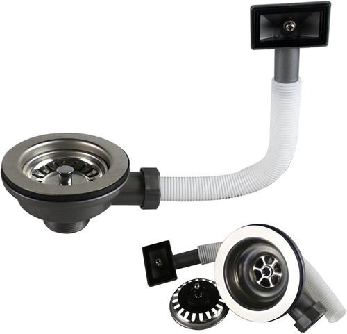 Stainless steel sink drain - steel,