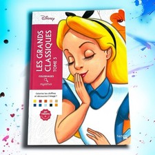 Disney Les Grands Classiques Tome 3 French Coloring Book Coloring By Number