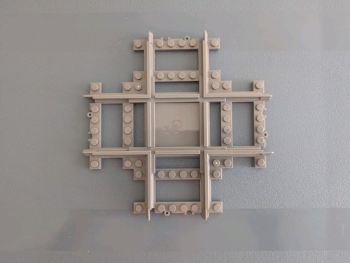 Croisement rail train - rail,