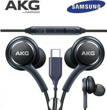 AKG BLACK Samsung Wired USB Type C Headphones Microphone Answer Keys
