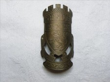 PLAQUE DE VELO ANCIENNE CYCLES GENIAL - LYON "Avant avant le melhor" no Peugeot