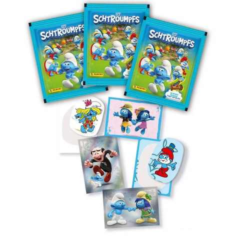 Les schtroumpfs panini 2023 - les,