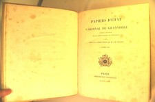 CARDINAL GRANVELLE PAPIERS