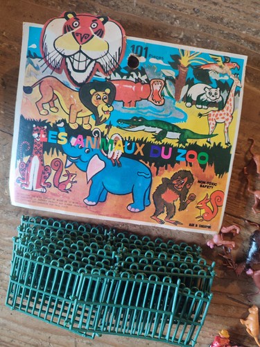Ancien lot jouet les animaux - ancien,