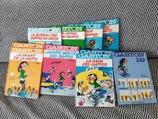 Lot de 8 BD Gaston Lagaffe
