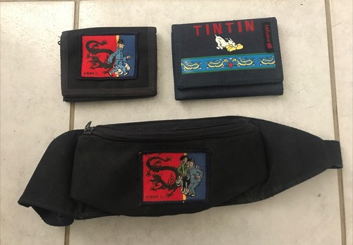 Lot portefeuille tintin sac - tintin,