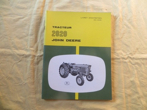 Tracteur john deere 2020 - 2020,