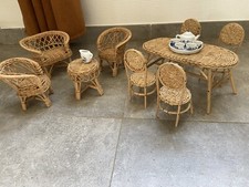 Salon Séjour Rotin Miniature