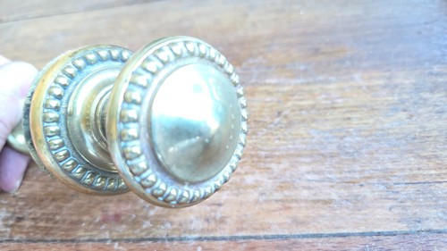 Paire boutons porte - , xixe
