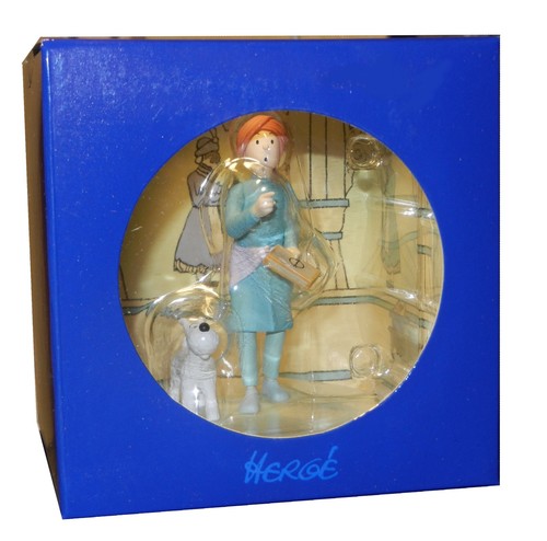 Tintin herge coffret scene - scene,