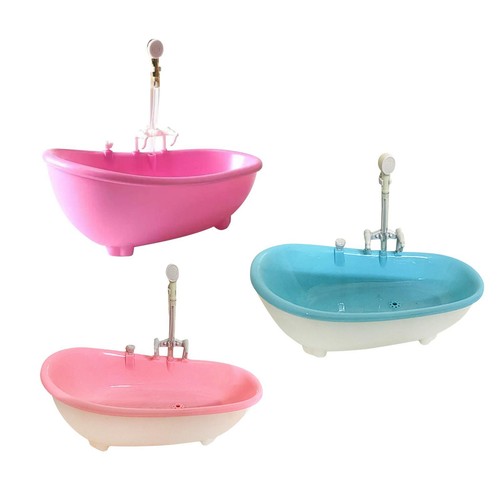 Miniature dollhouse bathtub - dollhouse,