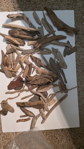 Natural driftwood bulk - natural,