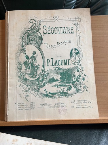 Lacome ségoviane danse - lacome,