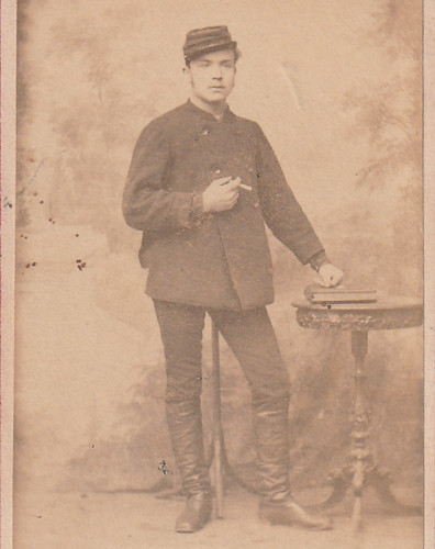 Ancien photo cdv - ancien, guerre
