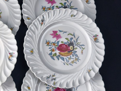 Assiettes plates haviland - 6,